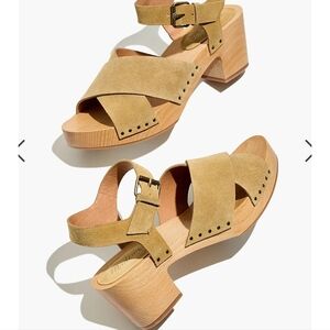 Madewell Crisscross Clog Sandals
